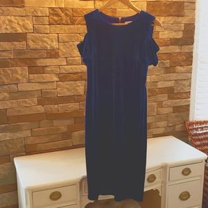 Cold shoulder dress